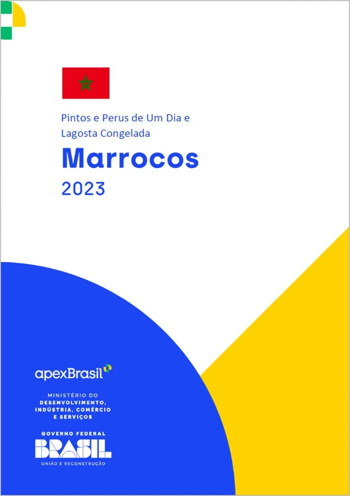 ACESSO A MERCADO - MARROCOS - PINTOS E PERUS DE UM DIA E LAGOSTA CONGELADA - 2023